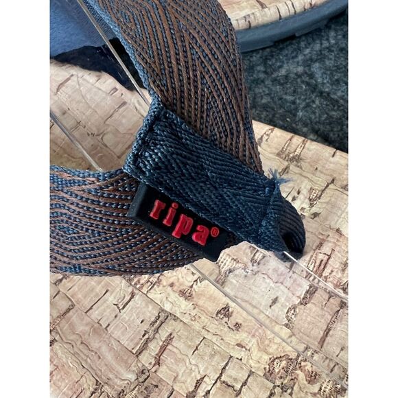 Ripa Flip Flop Sandals Womens 11 Sedona Sandals Brown Cork Comfort Slip On Beach - Picture 13 of 14